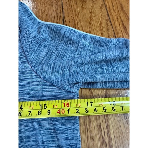 Boys Under Armor Combine Gray Training Cold gear 1/2 zip up pullover long sleeve - Picture 6 of 6